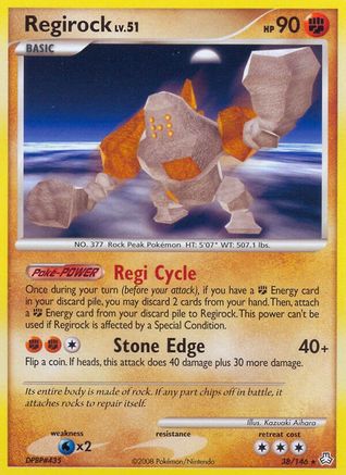 Regirock 038 Legends Awakened - Rare