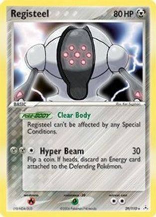 Registeel 029 - Reverse Holofoil Holon Phantoms - Rare