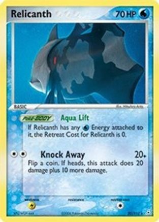 Relicanth 030 - Reverse Holofoil Holon Phantoms - Rare