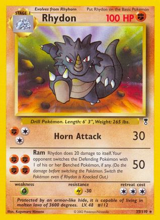 Rhydon 035 Legendary Collection - Rare