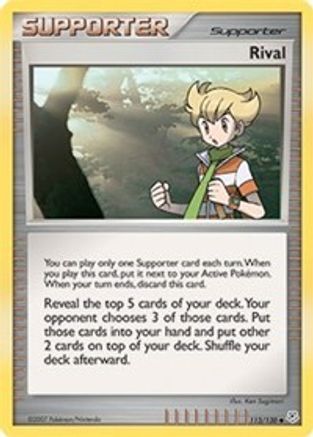 Rival 113 - Reverse Holofoil Diamond and Pearl - Uncommon