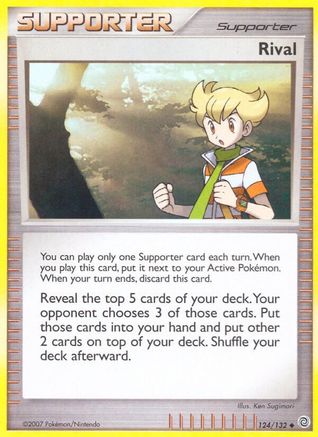 Rival 124 - Reverse Holofoil Secret Wonders - Uncommon