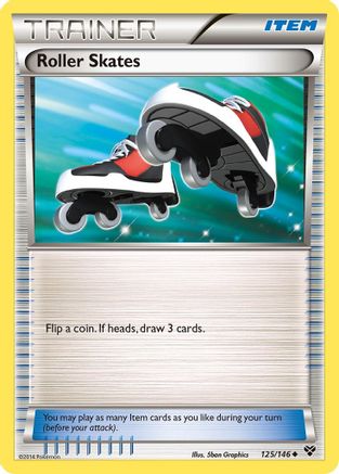 Roller Skates 125/146 XY Base Set - Uncommon