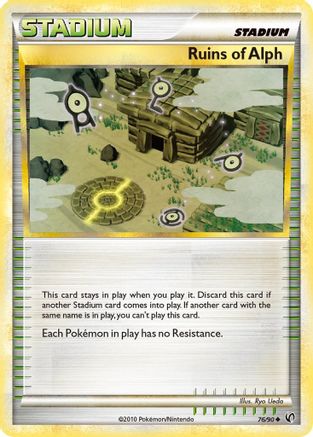 Ruins Of Alph 076 - Reverse Holofoil Undaunted - Uncommon