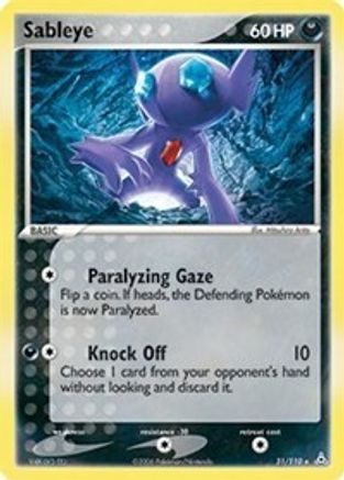 Sableye 031 Holon Phantoms - Rare