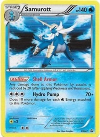 Samurott BW22 - Holofoil Black and White Promos - Promo