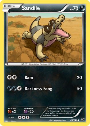 Sandile 069 XY Base Set - Common