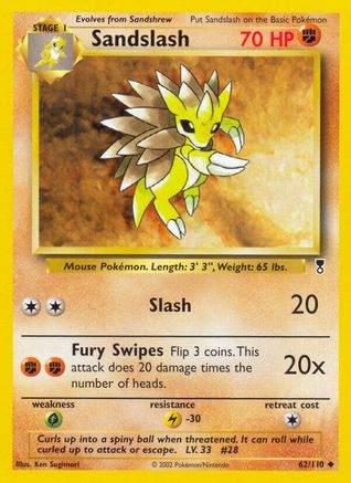 Sandslash 062 Legendary Collection - Uncommon