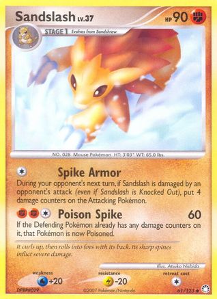 Sandslash 061 Mysterious Treasures - Uncommon