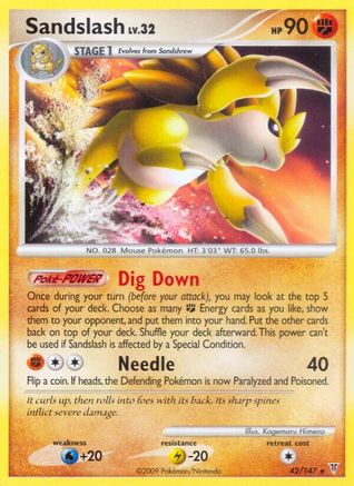 Sandslash 042 Supreme Victors - Rare
