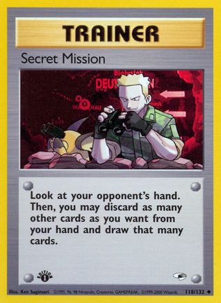 Secret Mission 118/132 - Unlimited Gym Heroes - Uncommon