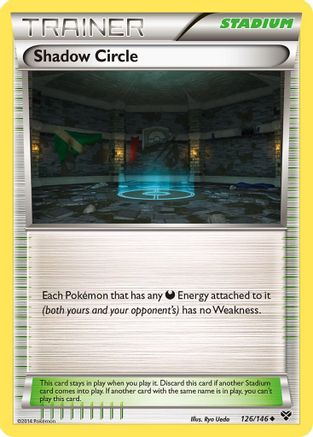 Shadow Circle 126 XY Base Set - Uncommon