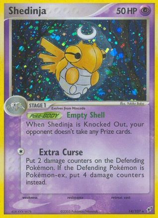 Shedinja 014 Deoxys - Holo Rare