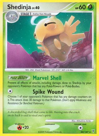 Shedinja 044 Supreme Victors - Rare