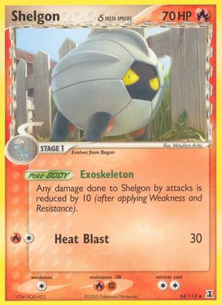 Shelgon 054/113 Delta Species - Uncommon