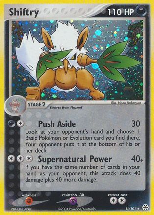 Shiftry 014 - Holofoil Hidden Legends - Holo Rare