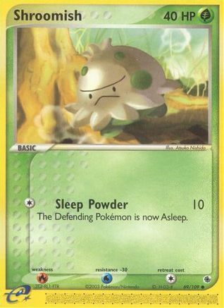 Shroomish 069/109 - Reverse Holofoil Ruby and Sapphire - Common