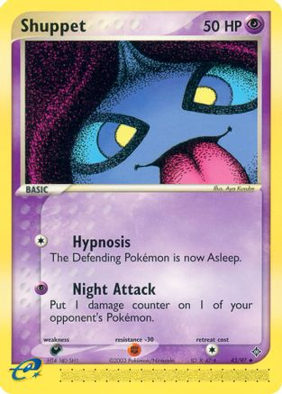 Shuppet 043 Dragon - Uncommon
