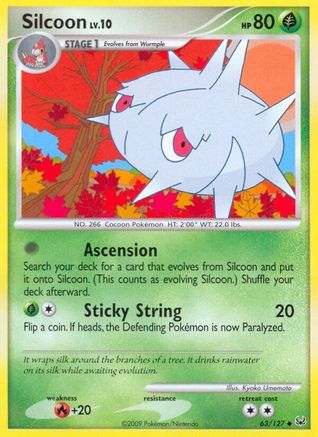 Silcoon 063 - Reverse Holofoil Platinum - Uncommon
