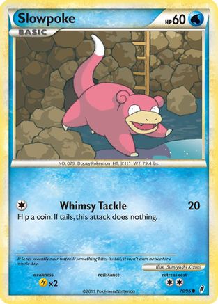 Slowpoke 070/95 - Reverse Holofoil Call of Legends - Common