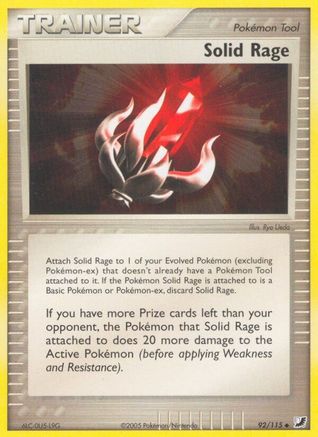 Solid Rage 092 Unseen Forces - Uncommon