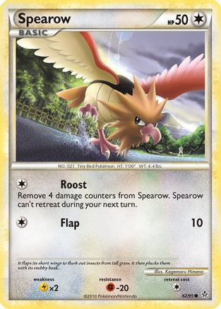 Spearow 062 Unleashed - Common