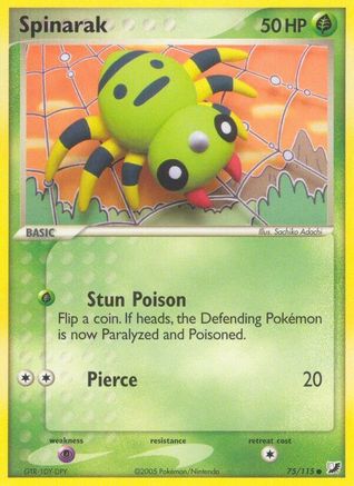 Spinarak 075/115 Unseen Forces - Common
