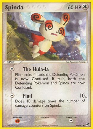 Spinda 048 - Reverse Holofoil Hidden Legends - Uncommon