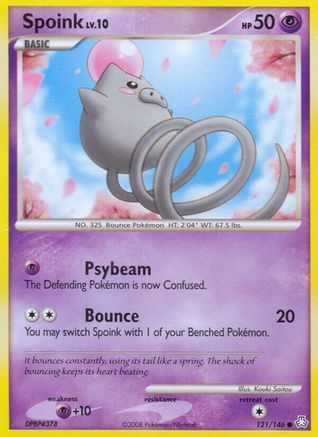 Spoink 121 - Reverse Holofoil Legends Awakened - Common