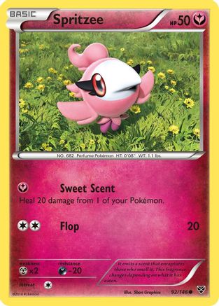 Spritzee 092/146 XY Base Set - Common