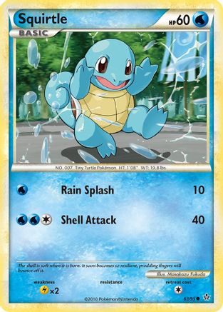 Squirtle 063/95 Unleashed - Common