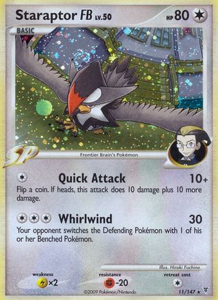 Staraptor FB 011 - Reverse Holofoil Supreme Victors - Holo Rare