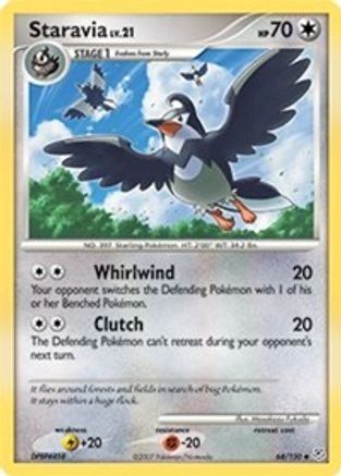 Staravia 064 Diamond and Pearl - Uncommon