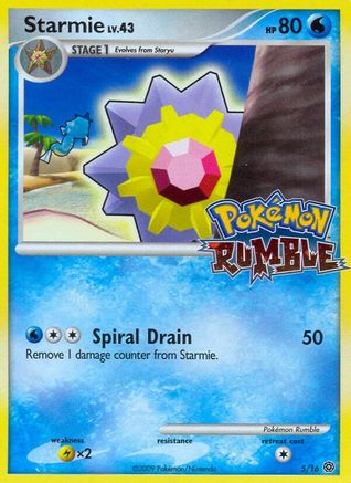 Starmie 005 Rumble - Promo