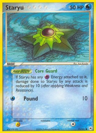 Staryu 075 Hidden Legends - Common