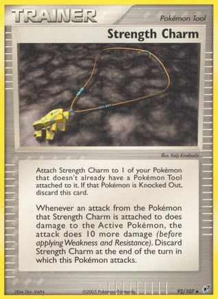 Strength Charm 092 - Reverse Holofoil Deoxys - Uncommon