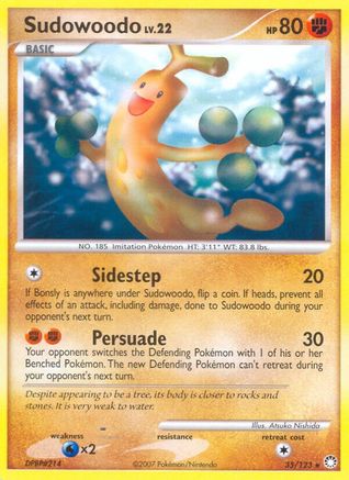 Sudowoodo 035 Mysterious Treasures - Rare
