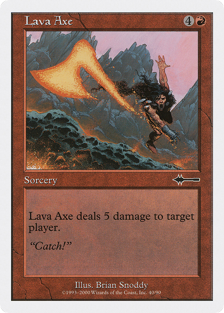 Lava Axe (BTD-040) - Beatdown Box Set
