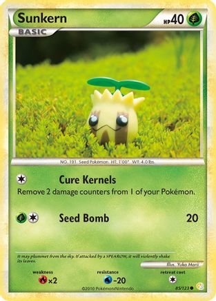 Sunkern 085/123 HeartGold SoulSilver - Common