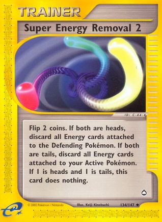Super Energy Removal 2 134 Aquapolis - Uncommon