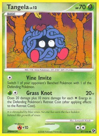 Tangela 087 Great Encounters - Common