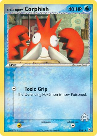 Team Aqua's Corphish 050/95 Team Magma vs Team Aqua - Common