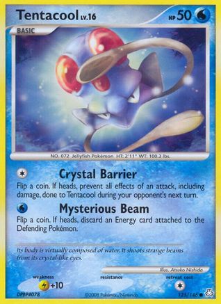 Tentacool 125 - Reverse Holofoil Legends Awakened - Common
