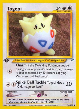 Togepi 056/105 - Unlimited Neo Destiny - Uncommon