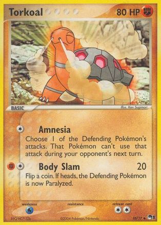 Torkoal 010 POP Series 1 - Uncommon