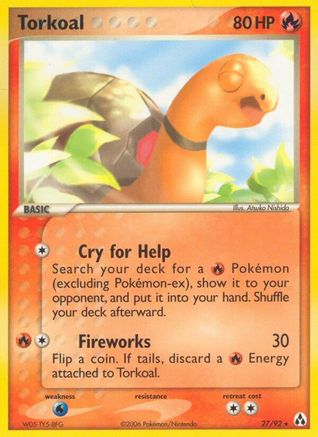 Torkoal 027 Legend Maker - Rare