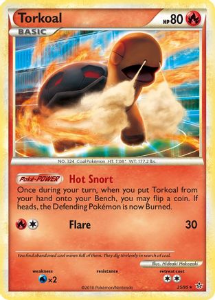 Torkoal 025 Unleashed - Rare