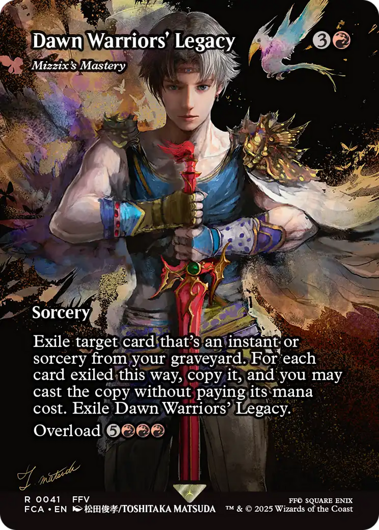 Mizzix's Mastery (FCA-041) - FINAL FANTASY: Through the Ages / Dawn Warriors' Legacy (Borderless) Foil