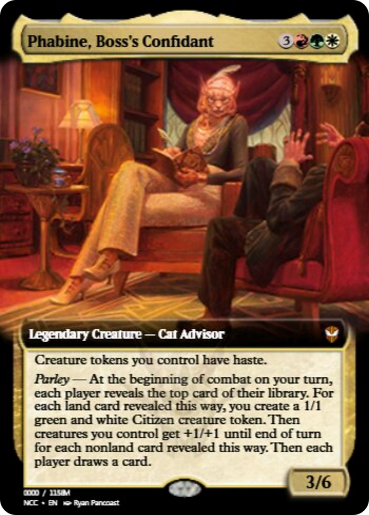 Phabine, Boss's Confidant (PRM-99797) - Magic Online Promos