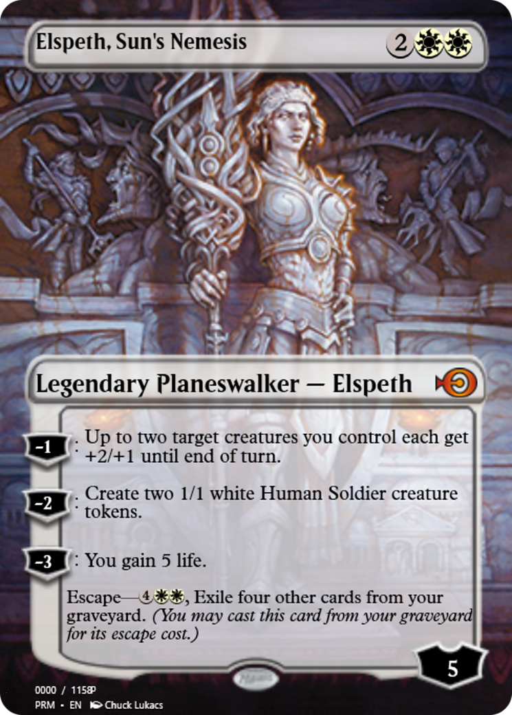 Elspeth, Sun's Nemesis (PRM-79845) - Magic Online Promos